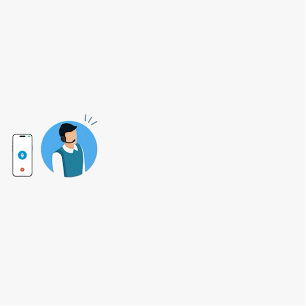 複数のスタッフへ一斉連絡する画面